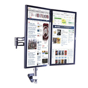 Gibbon Mounts D08W-300  Monitor Bracket Dual Screen Wall Bracket Splicing Computer Bracket