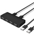 USB 2.0 Multifunctional 2 In 4 out HUB(383) - USB 2.0 HUB by PMC TechLife | Online Shopping South Africa | PMC TechLife | Buy Now Pay Later Mobicred