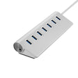 THL059 USB2.0 7 In 1 Aluminum Alloy HUB(7 Ports) - USB 2.0 HUB by PMC TechLife | Online Shopping South Africa | PMC TechLife | Buy Now Pay Later Mobicred