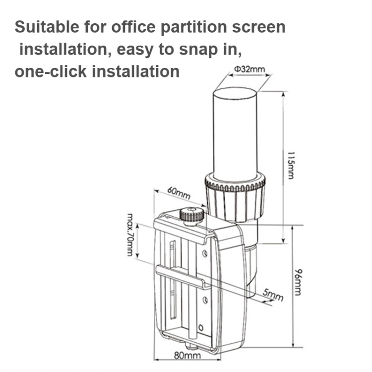 Gibbon Mounts  Lifting and Rotating Computer Monitor Bracket Slide Rail Bracket,Model: FE111P