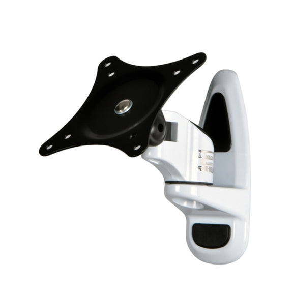 Gibbon Mounts FE110W Computer Monitor Wall Mount Universal Swivel Bracket(White)