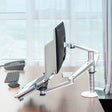 OA-7X Laptop Monitor Desktop Lifting Bracket(Silver) - free shipping - PMC TechLife - Order now!