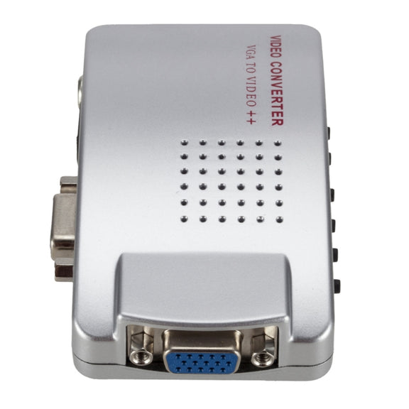PC Converter Box VGA to AV Converter Video Switch Box