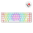 ZIYOU LANG T8 68 Keys RGB Luminous Gaming Mechanical Keyboard, Cable Length:1.6m(White Red Shaft) - Wired Keyboard by ZIYOU LANG | Online Shopping South Africa | PMC TechLife | Buy Now Pay Later Mobicred