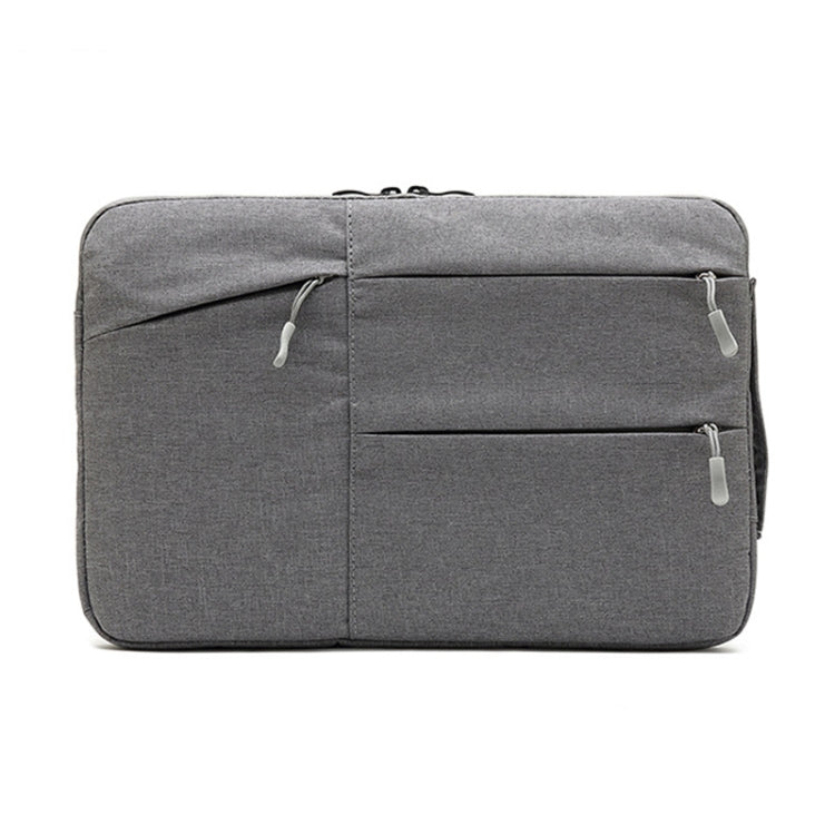 Zipper Type Polyester Business Laptop Liner Bag, Size: 11.6 Inch(Light Grey)
