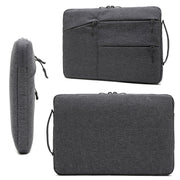 Zipper Type Polyester Business Laptop Liner Bag, Size: 11.6 Inch(Rose Red)