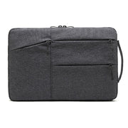 Zipper Type Polyester Business Laptop Liner Bag, Size: 14 Inch(Dark Gray)