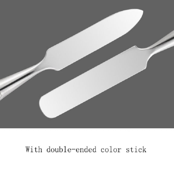 Stainless Steel Nail Makeup Palette With Toning Stick, Specification: Butterfly