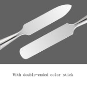 Stainless Steel Nail Makeup Palette With Toning Stick, Specification: Black Large