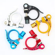 5 PCS Bicycle Accessories Quick Release Clip Road Bike Seatpost Clamp, Size: 28.6mm(Red)