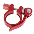 5 PCS Bicycle Accessories Quick Release Clip Road Bike Seatpost Clamp, Size: 34.9mm(Red) - Pipe clamps by PMc TechLife | Online Shopping South Africa | PMc TechLife | Buy Now Pay Later Mobicred