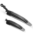 1 Set  Dual Color Bicycle Mudguard Mountain Bike Fenders Set(Dark Grey) - Mudguards by PMc TechLife | Online Shopping South Africa | PMc TechLife | Buy Now Pay Later Mobicred