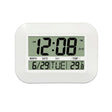 Household Big Screen Digital Electronic Alarm Clock Minimalist Living Room Mute Wall Clock(White) - Alarm Clocks by PMc TechLife | Online Shopping South Africa | PMc TechLife | Buy Now Pay Later Mobicred