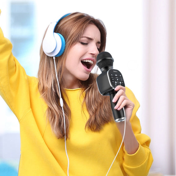 DS813 Live Wireless Bluetooth Microphone(Blue)