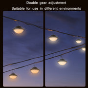 Outdoor Portable Hanging USB Charging Camping Light(Black)
