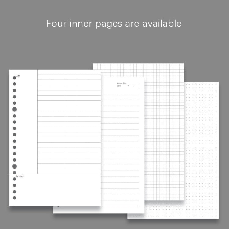 Transparent Matte PP Soft Shell Cover Hand Accountive Page, Style: A5 Horizontal Core