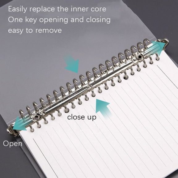 Transparent Matte PP Soft Shell Cover Hand Accountive Page, Style: A5 Horizontal Core
