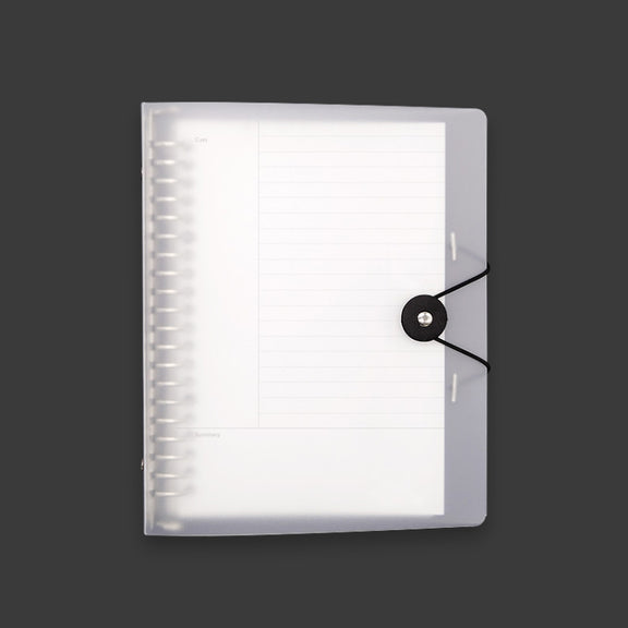 Transparent Matte PP Soft Shell Cover Hand Accountive Page, Style: A5 Cornell Core