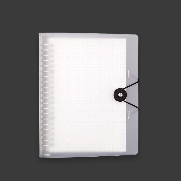 Transparent Matte PP Soft Shell Cover Hand Accountive Page, Style: A5 Point Array Core