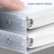 Transparent Matte PP Soft Shell Cover Hand Accountive Page, Style: B5 Horizontal Core