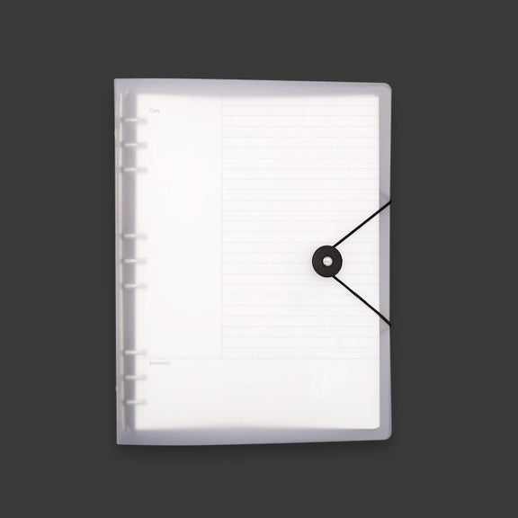 Transparent Matte PP Soft Shell Cover Hand Accountive Page, Style: B5 Cornell Core
