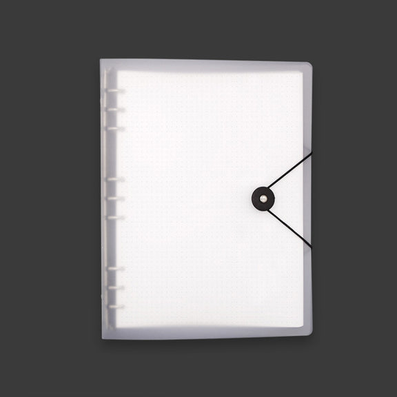 Transparent Matte PP Soft Shell Cover Hand Accountive Page, Style: B5 Point Array Core