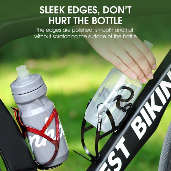 WEST BIKING Bicycle Aluminum Beverage Bottle Holder, Colour: Colorful