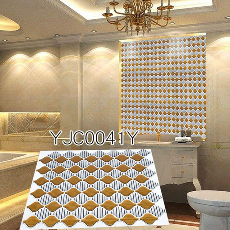 Home 3D Stereo Water-resistant Crystal Epoxy Wall Sticker(YJC0056Y)