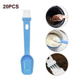 20 PCS Coffee Bean Grinder Spoon Grinder Cleaning Brush With Scale(Blue Handle White Hair) - free shipping - PMC TechLife - Order now!