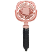Octopus Stroller Deformation Fan Desktop Portable Handheld USB Small Fan, Colour: 2200mAh Pink