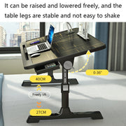 N6 Liftable and Foldable Bed Computer Desk, Style: Drawer Type