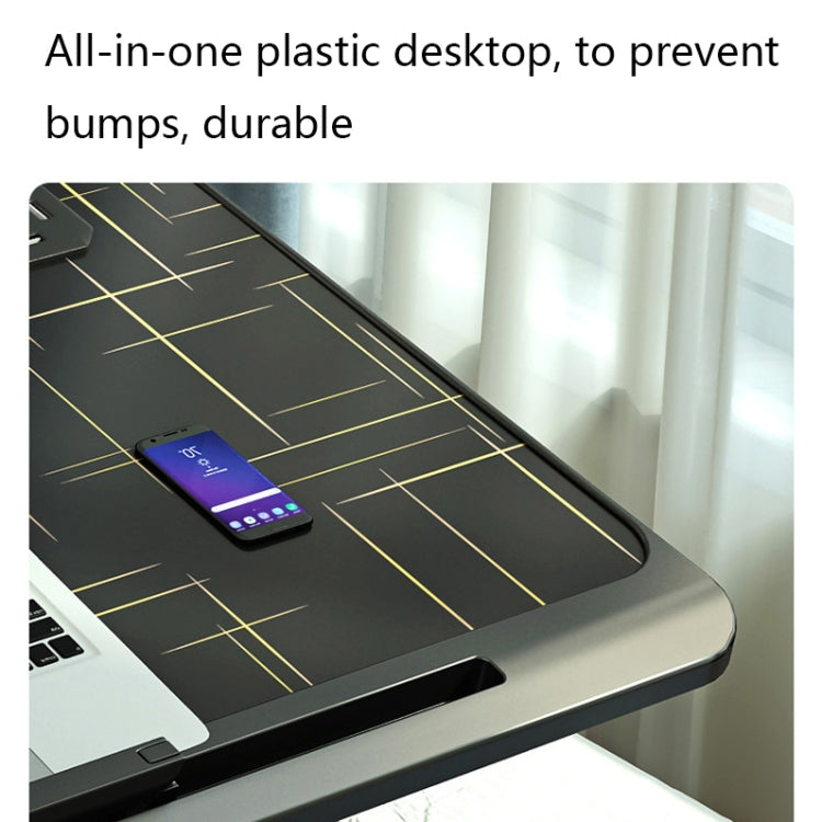 N6 Liftable and Foldable Bed Computer Desk, Style: Drawer Type