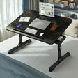 N6 Liftable and Foldable Bed Computer Desk, Style: Drawer+Shelf - Laptop Stand by PMC TechLife | Online Shopping South Africa | PMC TechLife | Buy Now Pay Later Mobicred