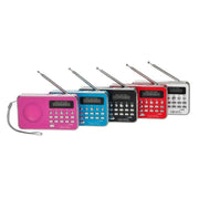 L-938  MP3 Audio Player FM Radio Support  SD MMC Card AUX-IN Earphone-out(White)