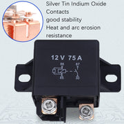 75A 12V24V 033200250 Forklift Relay Excavator Start Relay, Rated voltage: 12V