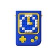 PROFAN XH008 USB Hanging Game Console Shape Fan with Bracket, Style: Building Blocks (Blue) - free shipping - PMC Jewellery - Order now!