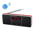 L-288AM  Bluetooth Dual Speaker Radio MP3 Player Support TF Card/U Disk with LED Display(Red) - Radio Player by PMC TechLife | Online Shopping South Africa | PMC TechLife | Buy Now Pay Later Mobicred