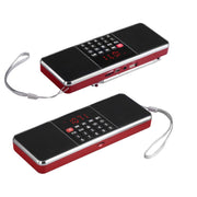 L-288AM  Bluetooth Dual Speaker Radio MP3 Player Support TF Card/U Disk with LED Display(Gold)