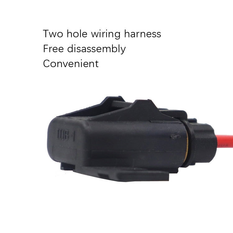 Car Slice Fuse Holder Water-resistant Fuse Box Tape Line Fuse Box(Insurance Box With No.12 Cable)