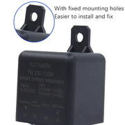 YQTANEN Small Volume Wide Voltage Dual Battery Isolator, Current: 100A
