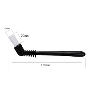 KFS-10 Short Handle Coffee Machine Cleaning Brush(Black Hair)