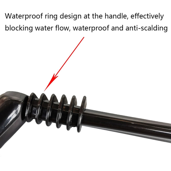 KFS-10 Short Handle Coffee Machine Cleaning Brush(Black Hair)