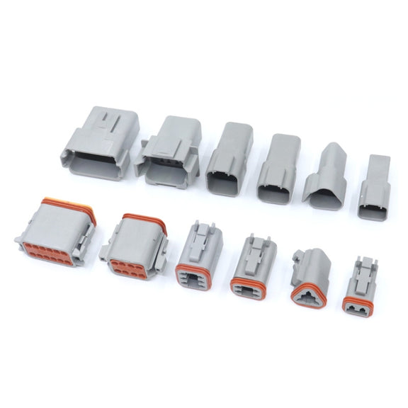 4 PCS DT04-2P / DT06-2S With Copper Car Water-resistant Connector Conductive Connection Terminal