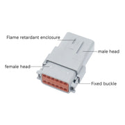 4 PCS DT04-2P / DT06-2S With Copper Car Water-resistant Connector Conductive Connection Terminal