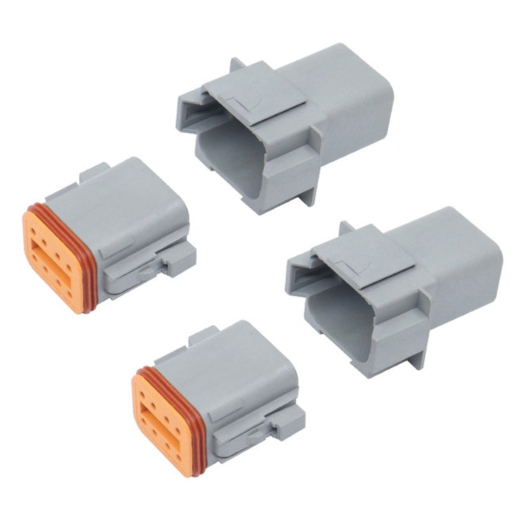 2 PCS DT04-8P / DT06-8S With Copper Car Water-resistant Connector Conductive Connection Terminal