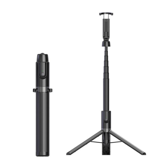 Desktop Multi-Function Live 1.3m Tripod Portable Integrated Bluetooth Selfie Rod(Black)