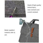 Multifunctional Wear-resistant Shoulder Handheld Laptop Bag, Size: 17