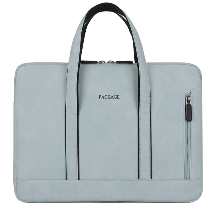 Q5 PU Water-resistant and Wear-resistant Laptop Liner Bag, Size: 13 / 13.3 inch(Light Blue)