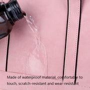 Q5 PU Water-resistant and Wear-resistant Laptop Liner Bag, Size: 14 / 14.6 inch(Pink)