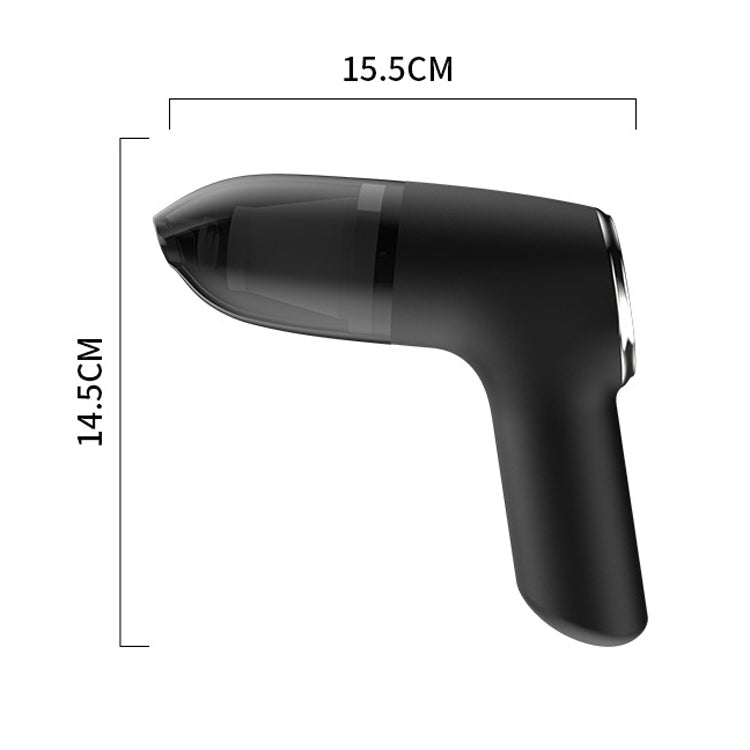 Home Handheld Desktop Cleaning Wireless Vacuum Cleaner Small Powerful Car Vacuum Cleaner(Black)